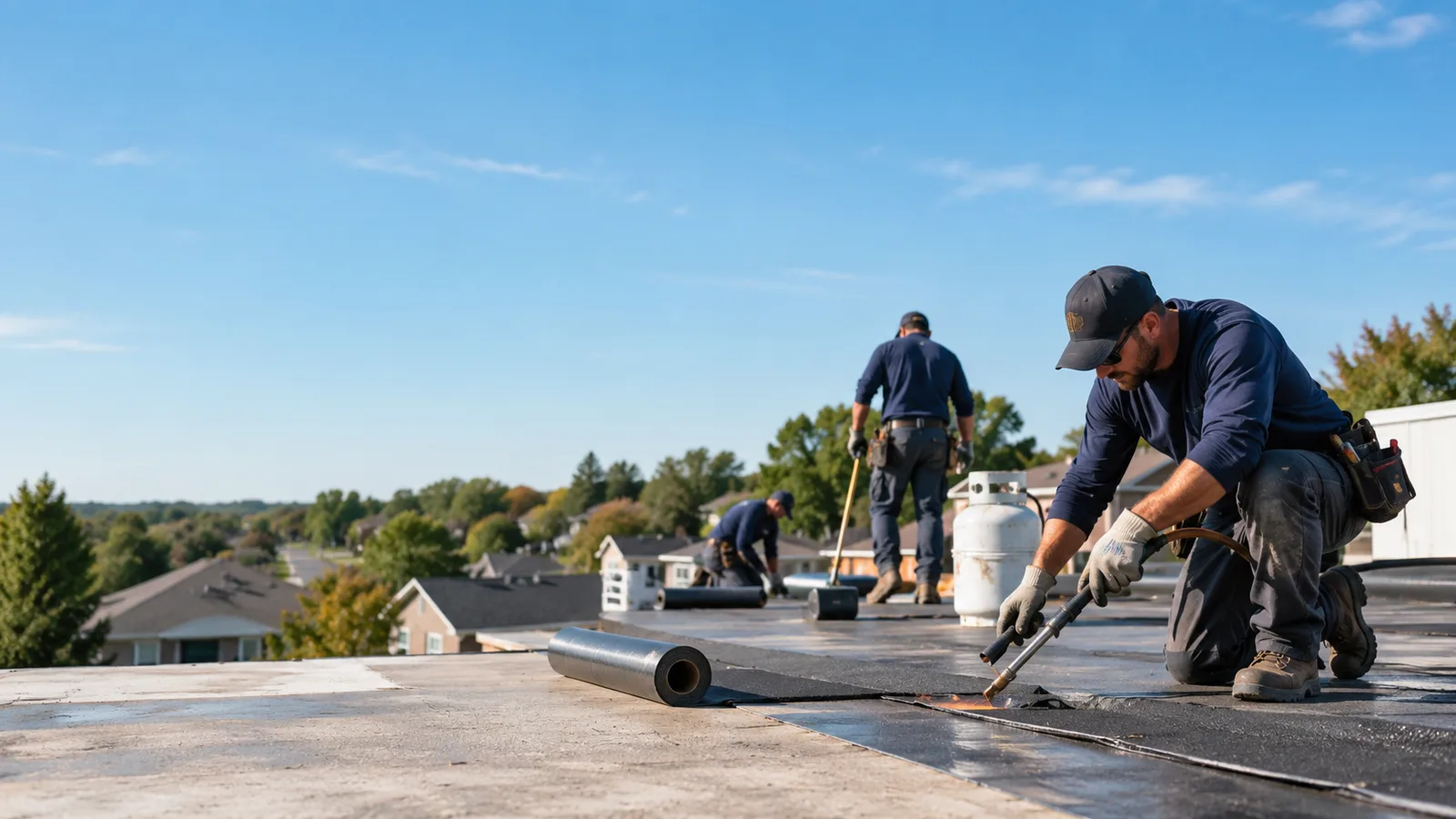 Flat Roof Leak Repair providers in Sikes, LA